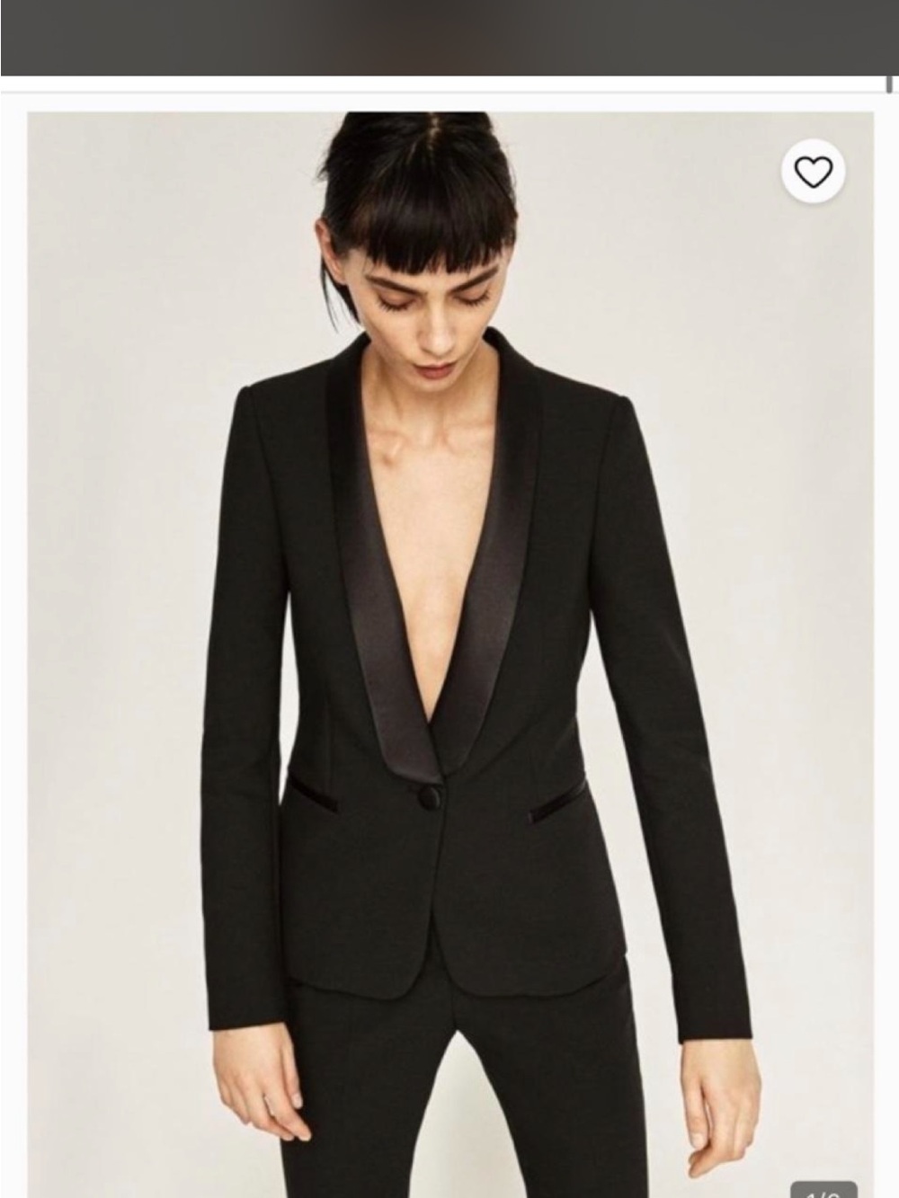 Zara Black Suit set (Blazer and pants)